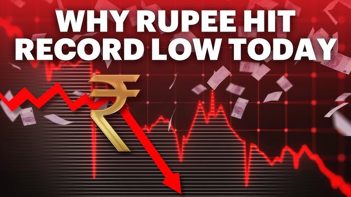 Rupee hits record low सेंसेक्स लुढ़क वैश्विक दबाव के बीच सीतारमण कैसे पेश करेंगी बजट?