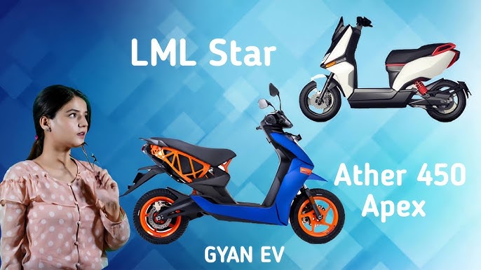 LML Star E-Scooter में 203KM की रेंज और स्पोर्टी Look के साथ Ola और Ather को टक्कर देने, जानें इसकी कीमत