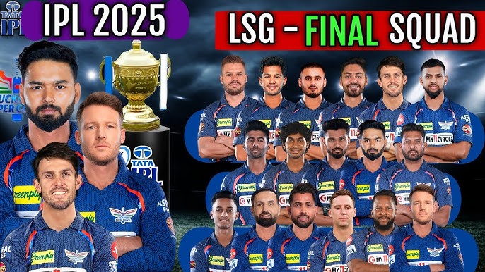 IPL 2025 LSG Team