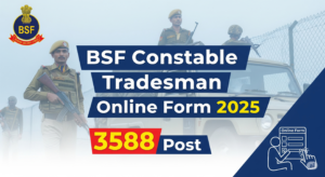 BSF Constable Tradesman Online Form 2025