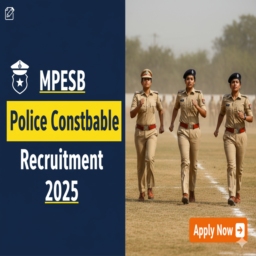 MPESB Police Constable Recruitment 2025