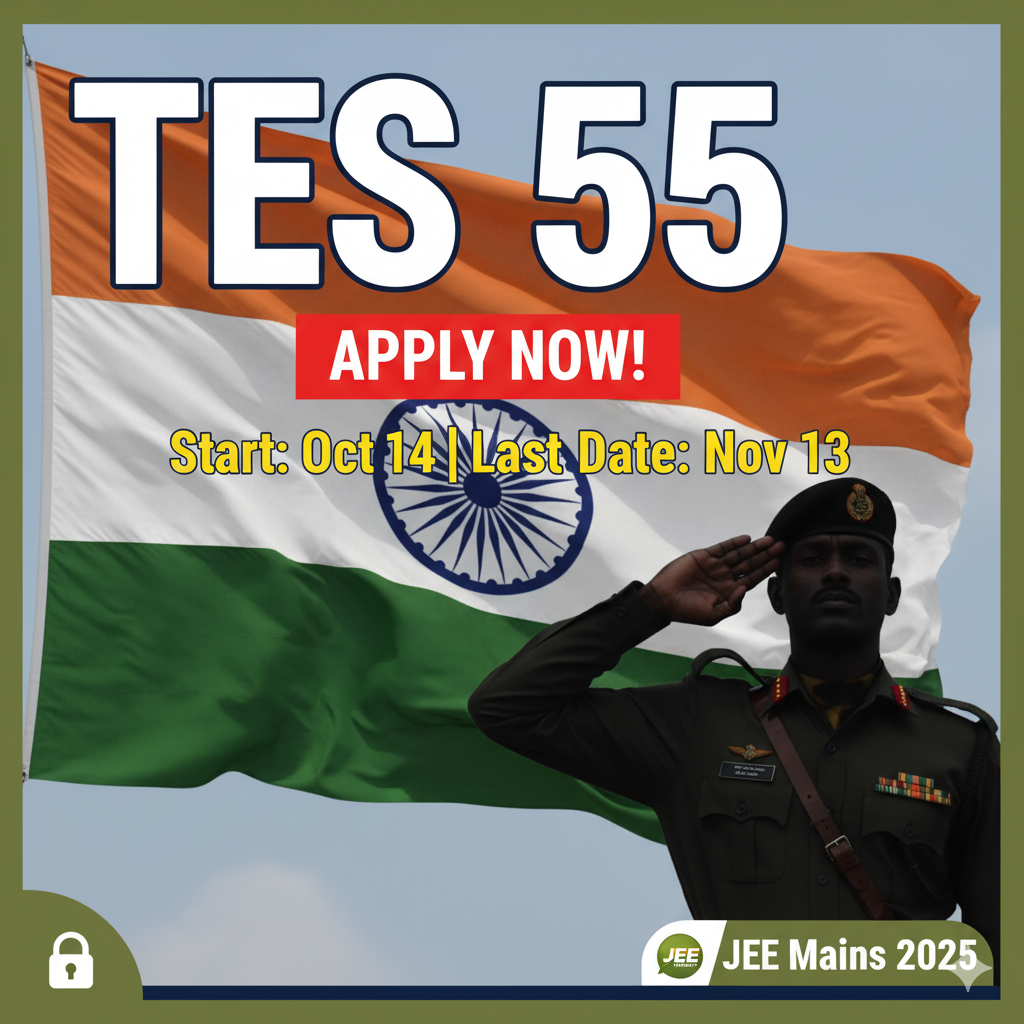 Army 10+2 TES 55 Online Form 2025